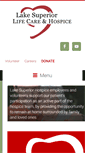 Mobile Screenshot of lakesuperiorhospice.org